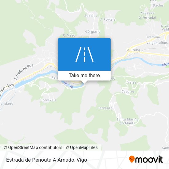 Estrada de Penouta A Arnado map