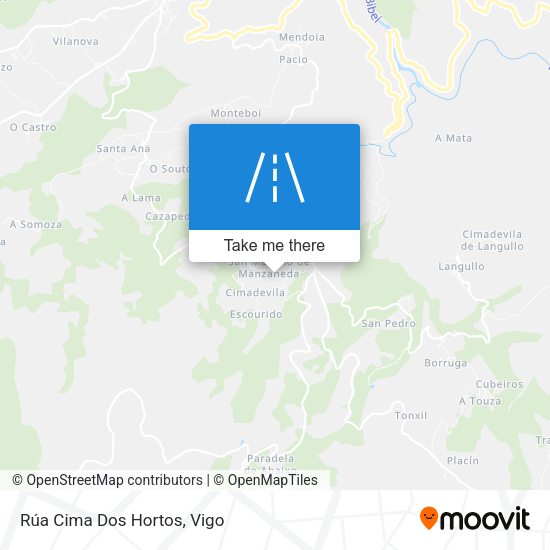 Rúa Cima Dos Hortos map