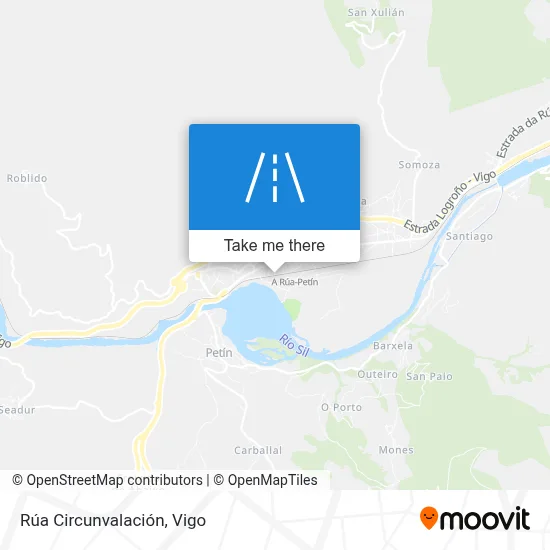 Rúa Circunvalación map