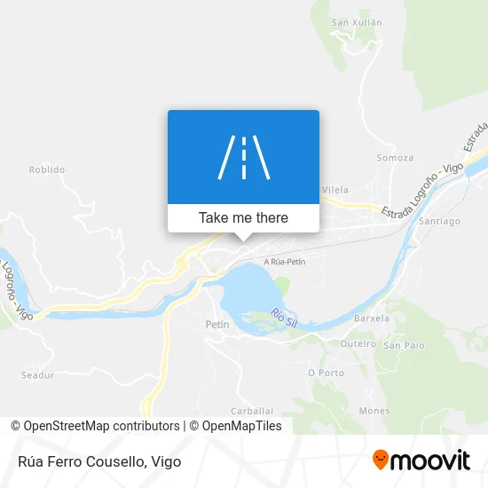 Rúa Ferro Cousello map