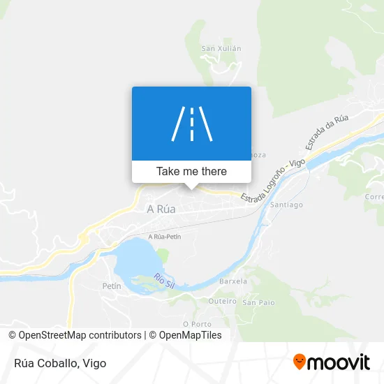 Rúa Coballo map