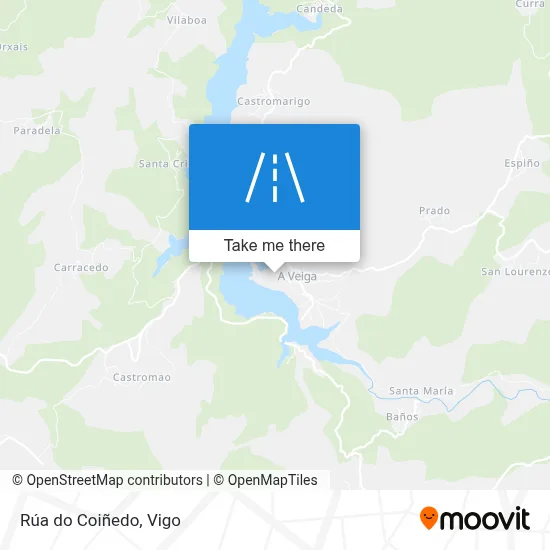 Rúa do Coiñedo map