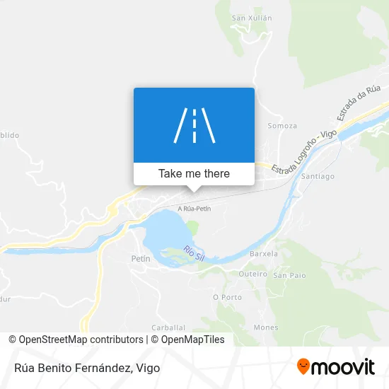 Rúa Benito Fernández map