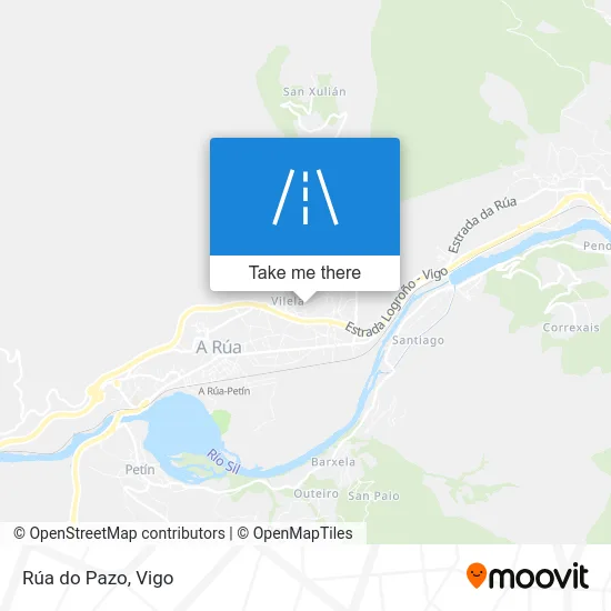 Rúa do Pazo map