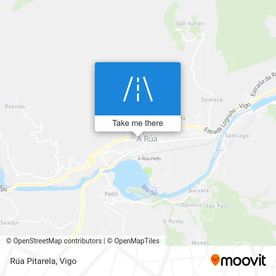 Rúa Pitarela map