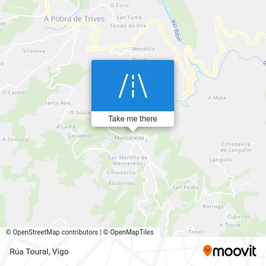 Rúa Toural map