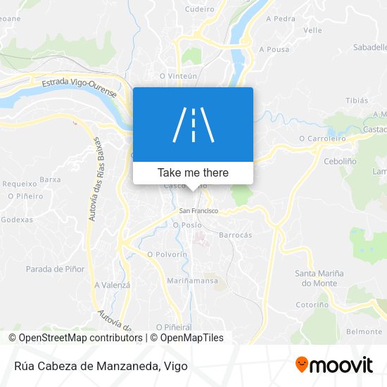 Rúa Cabeza de Manzaneda map