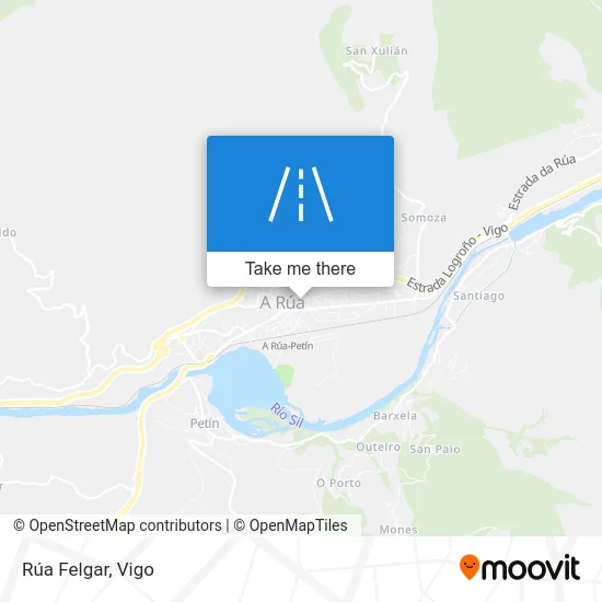 Rúa Felgar map