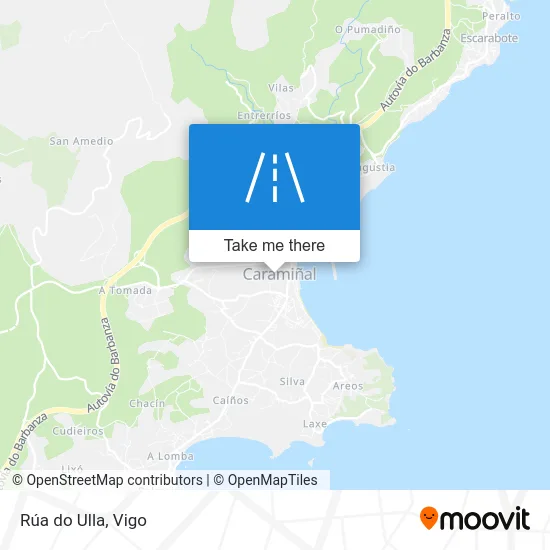 Rúa do Ulla map
