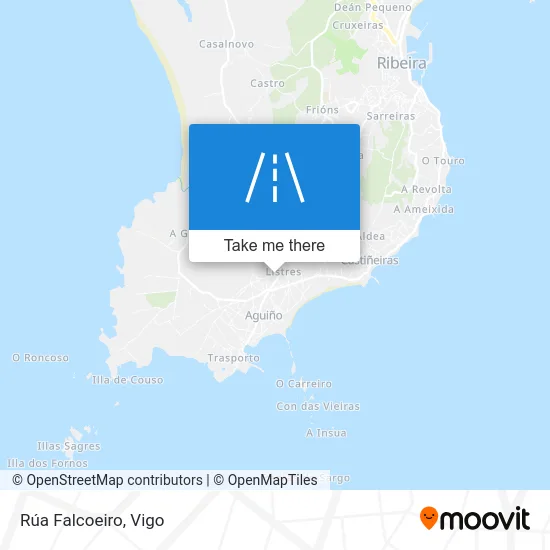 Rúa Falcoeiro map