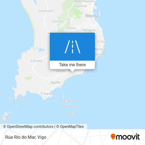 Rúa Río do Mar map