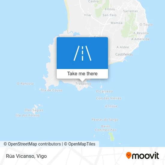 Rúa Vicanso map