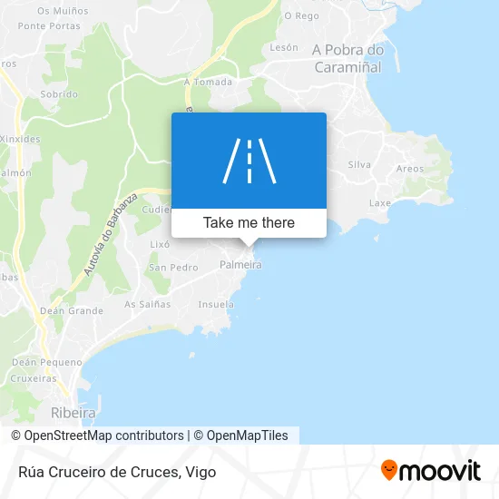 Rúa Cruceiro de Cruces map