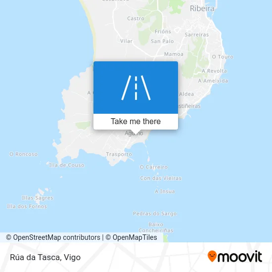 Rúa da Tasca map