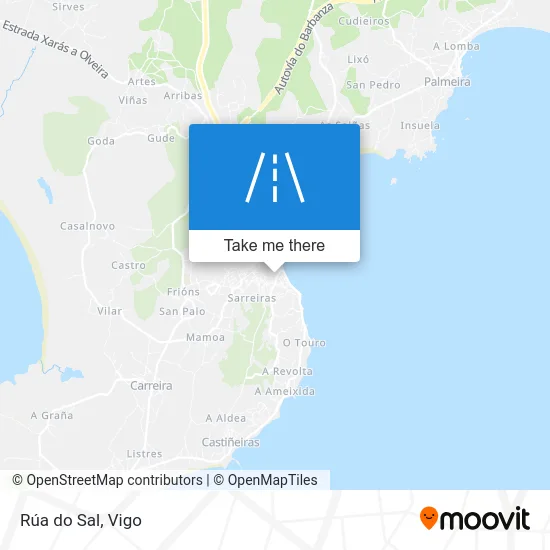 Rúa do Sal map
