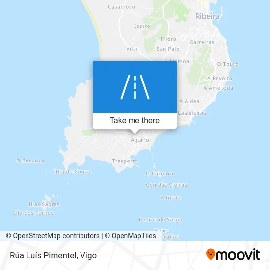 Rúa Luís Pimentel map