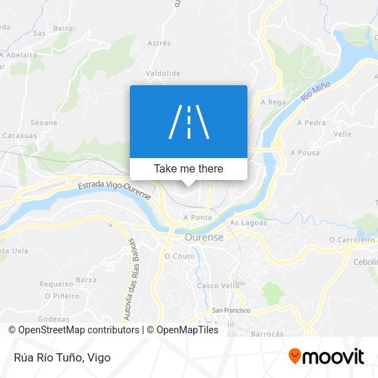 Rúa Río Tuño map