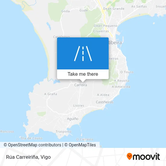Rúa Carreiriña map