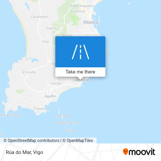 Rúa do Mar map
