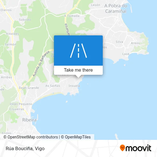Rúa Bouciña map