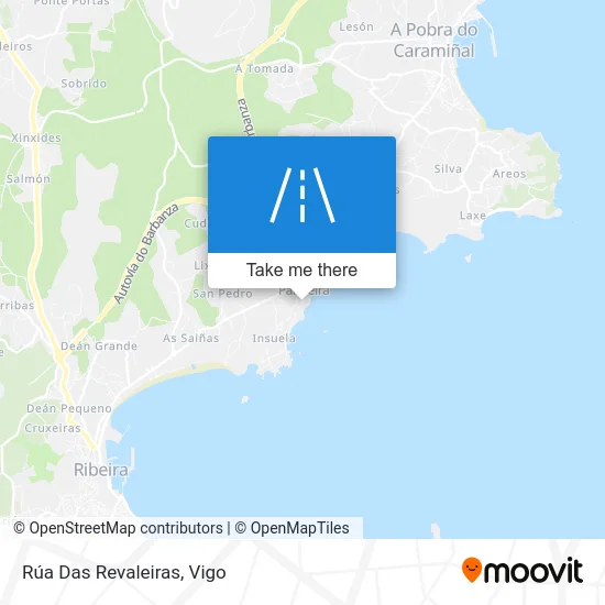 Rúa Das Revaleiras map