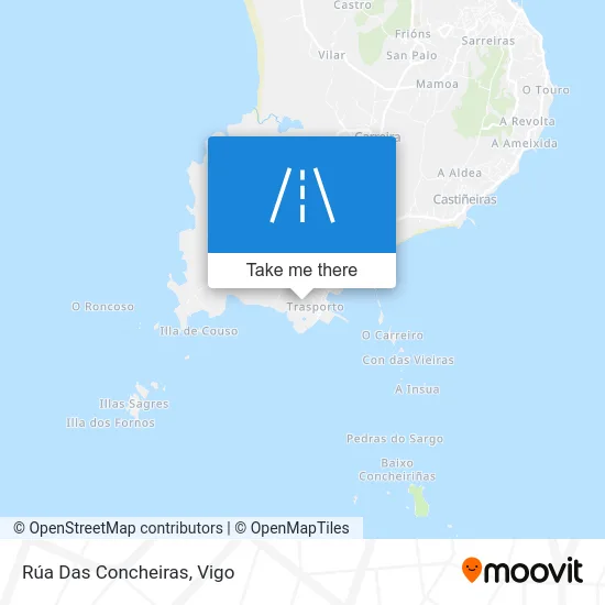 Rúa Das Concheiras map