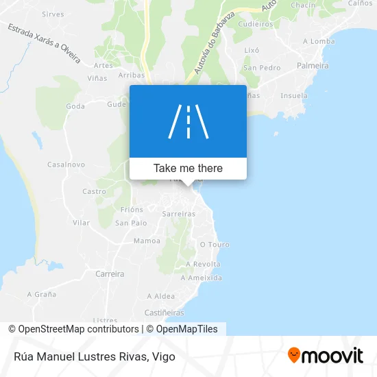 Rúa Manuel Lustres Rivas map