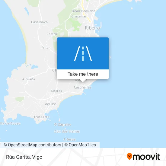 Rúa Garita map