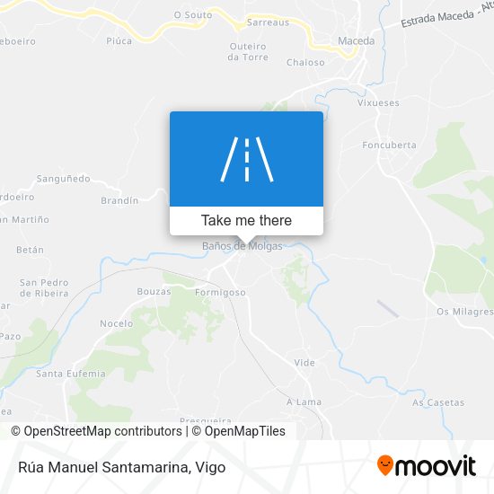 Rúa Manuel Santamarina map