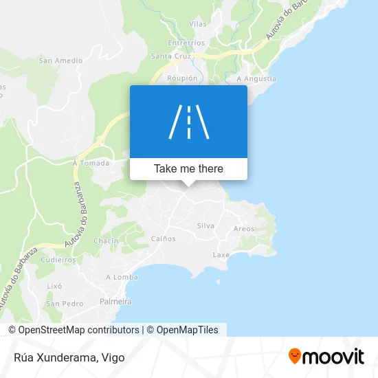 Rúa Xunderama map
