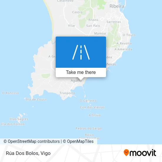 Rúa Dos Bolos map