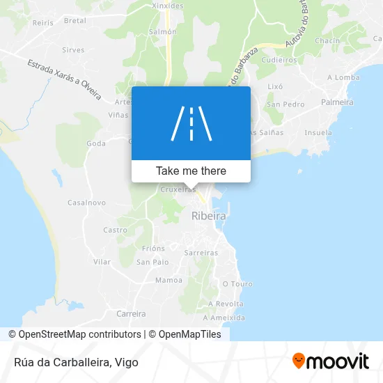 Rúa da Carballeira map