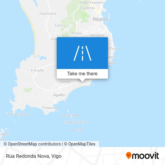 Rúa Redonda Nova map