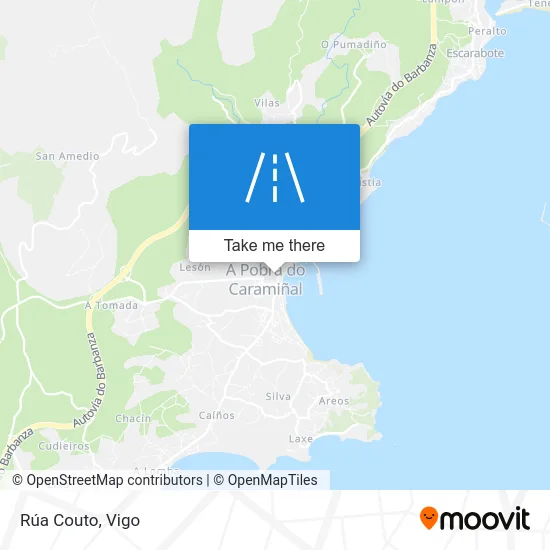 Rúa Couto map