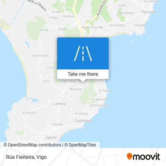 Rúa Fieiteira map