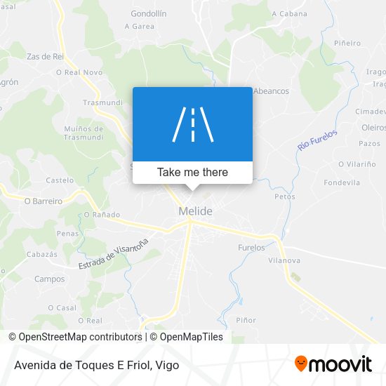 Avenida de Toques E Friol map