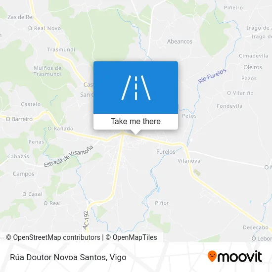 Rúa Doutor Novoa Santos map