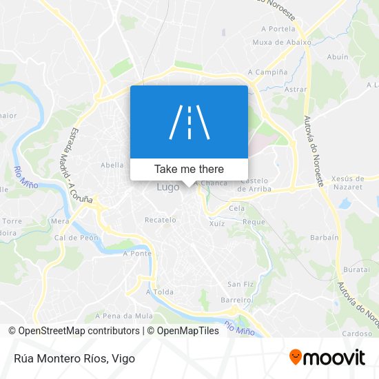 Rúa Montero Ríos map