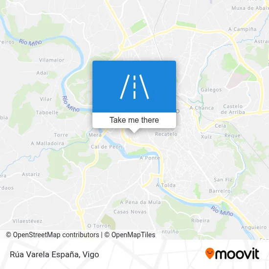 Rúa Varela España map