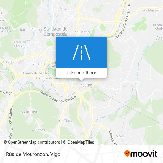 Rúa de Mouronzón map