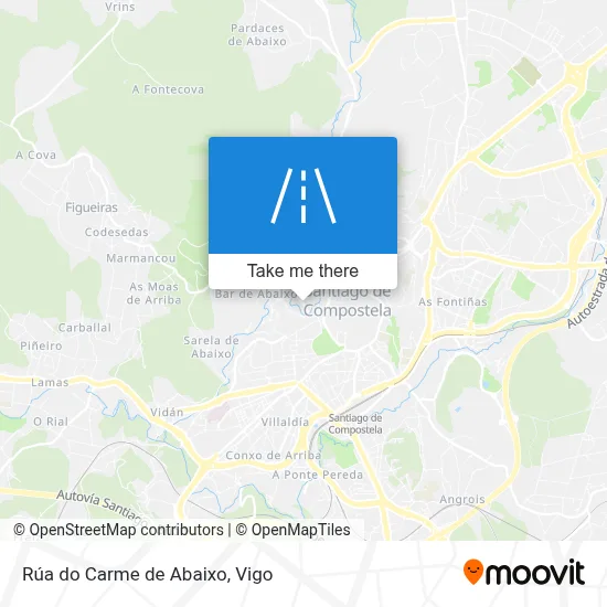 Rúa do Carme de Abaixo map