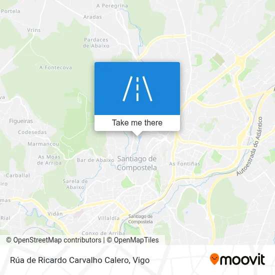 Rúa de Ricardo Carvalho Calero map