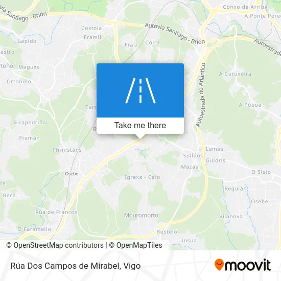 Rúa Dos Campos de Mirabel map