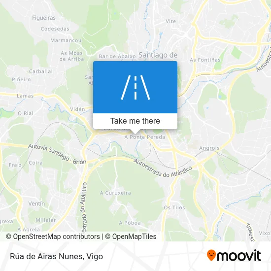 Rúa de Airas Nunes map