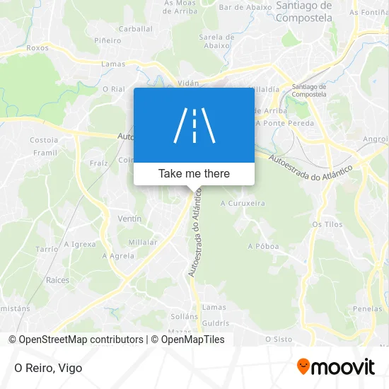 O Reiro map