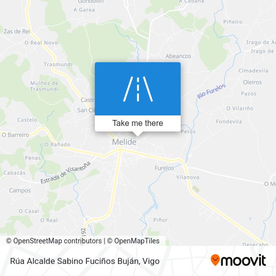 Rúa Alcalde Sabino Fuciños Buján map