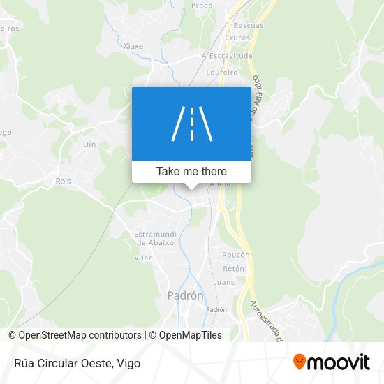 Rúa Circular Oeste map