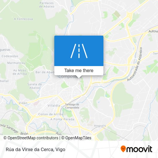 Rúa da Virxe da Cerca map