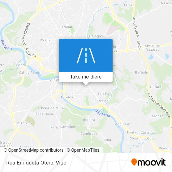 Rúa Enriqueta Otero map