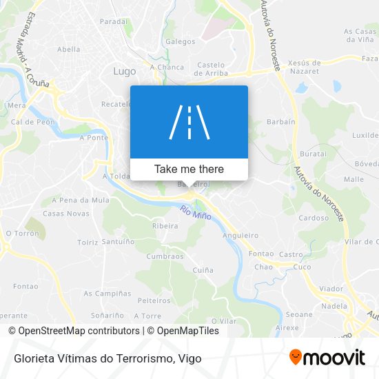 Glorieta Vítimas do Terrorismo map